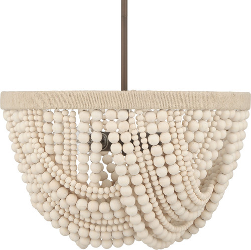 Hunter Lighting 48190 Autumndale Contemporary Matte Bronze 19.5" Lighting Pendant 