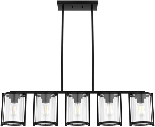 Hunter Lighting 48013 Astwood Matte Black Island Lighting 