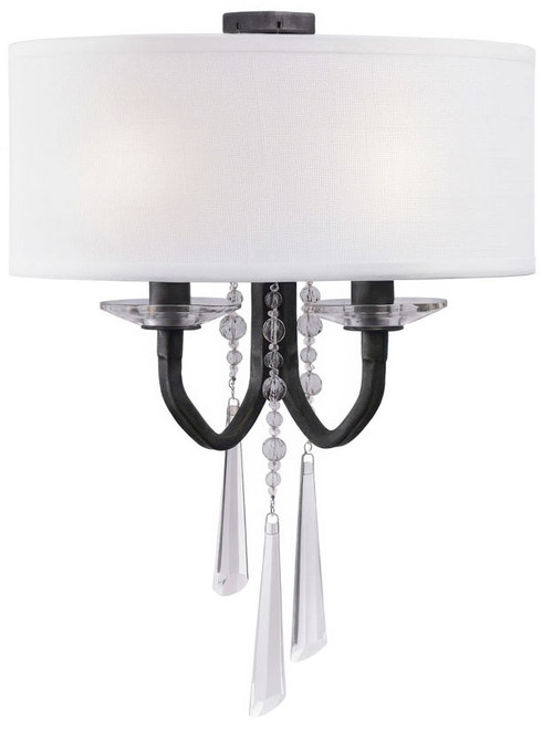 Varaluz 270K02OX Barcelona Modern Brass Kisser LED Lighting Sconce 