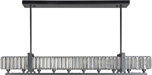 Varaluz 584N10BL Framework Satin Gold LED 47" Kitchen Island Lighting 