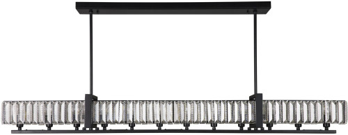 Varaluz 584N12BL Framework Satin Gold LED 63" Kitchen Island Light Fixture 