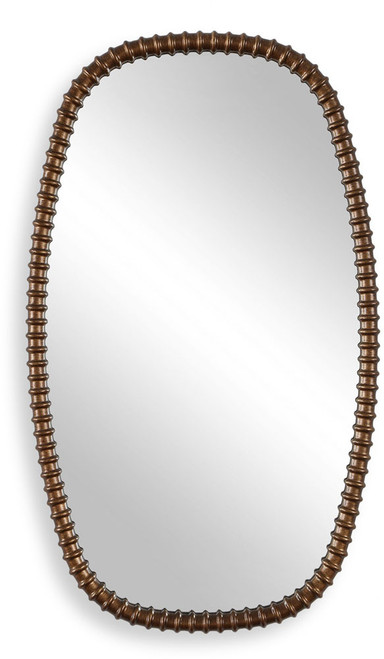 Uttermost UTT-08368 Apphia Modern Warm Bronze Wall Mirror 