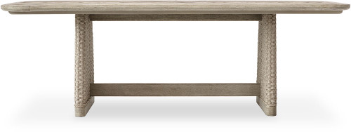 Uttermost UTT-51235 Harbor Cerused Wheat Outdoor Dining Table 