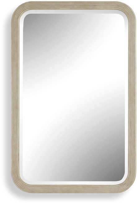 Uttermost UTT-08404 Emari Modern Light Warm Gray / Antique White Mirror 