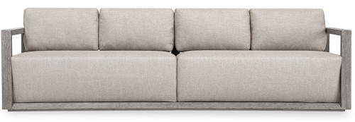 Uttermost UTT-53151 Remsen Weathered Gray / Sunbrella Dove Outdoor Sofa 