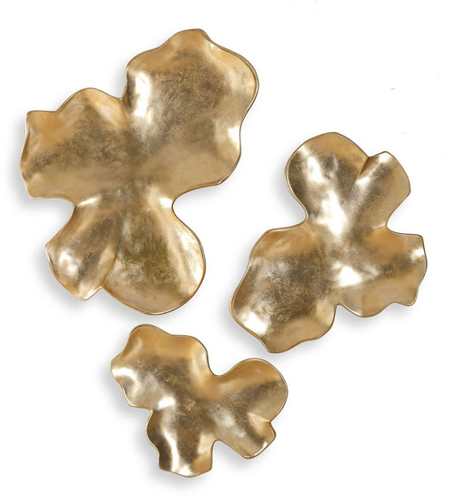 Uttermost UTT-03514 Lumina Antique Gold Leaf Wall Art 