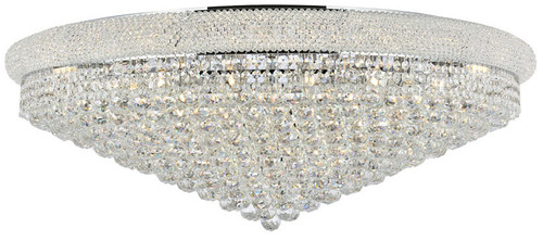 Elegant Lighting V1800F42C/RC Primo Contemporary Chrome Overhead Light Fixture 