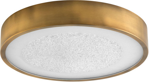 Quorum International 3-655-56 Floe Modern Brushed Brass LED 18" Ceiling Lighting 
