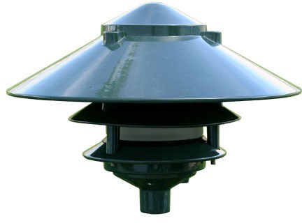 Dabmar D5000-L9-10T-G Green LED 9 Watt Outdoor Pathway Lighting 