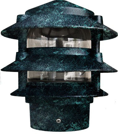 Dabmar D5000-L6-3B-VG Verde Green LED 6 Watt Outdoor Pathway Lighting 