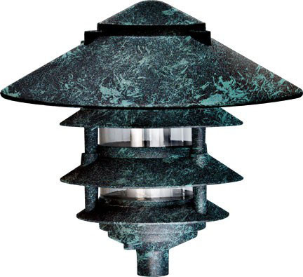Dabmar D5100-10T-VG Verde Green Outdoor Landscape Lighting Top 