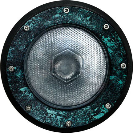 Dabmar DW4751-L15-RGBW-VG Verde Green LED 15 Watt Well Light 