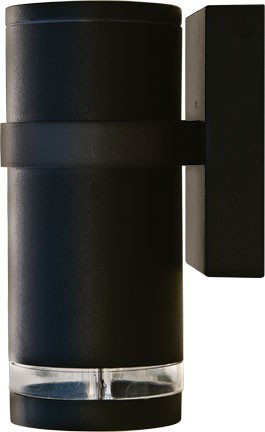 Dabmar DW3550-L7-B Black LED 7 Watt Exterior Wall Sconce 