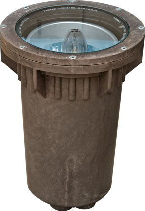 Dabmar FG4300-L15-RGBW-BZ Bronze LED 15 Watt Well Light 