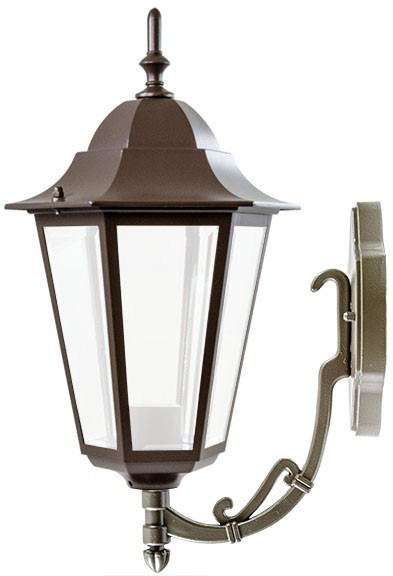 Dabmar GM135S-L9-BZ-FR Bronze LED 9 Watt Outdoor Lighting Wall Sconce 