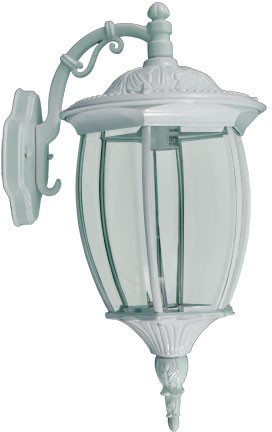 Dabmar GM106-L18-W White LED 18 Watt Exterior Wall Sconce 