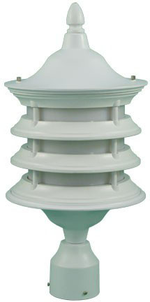 Dabmar GM182-L6-W White LED 6 Watt Exterior Post Light 
