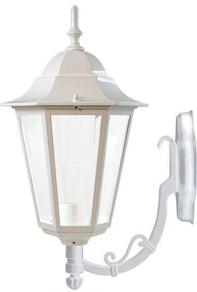 Dabmar GM135S-L9-W-FR White LED 9 Watt Outdoor Lamp Sconce 