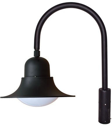 Dabmar GM611-L30-B Black LED 30 Watt Exterior Post Light 