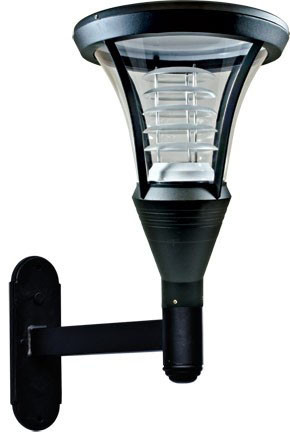 Dabmar GM630-L20-B Black LED 20 Watt Outdoor Lighting Sconce 