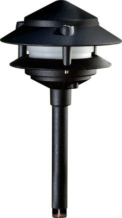 Dabmar LV102S-3B-B Black Exterior Landscaping Light 