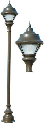 Dabmar GM9001-L20-BZ Bronze LED 20 Watt Outdoor Lighting Post Light 
