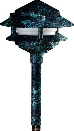 Dabmar LV102S-L3-AMB-10T-VG Verde Green LED 3 Watt Outdoor Residential Landscape Lighting 