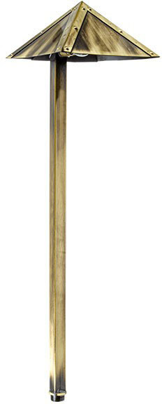 Dabmar LV45-ABS Antique Brass Outdoor Residential Landscape Lighting 