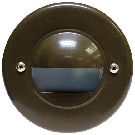 Dabmar LV702-L3-AMB-BZ Bronze LED 3 Watt Exterior Step Lighting 