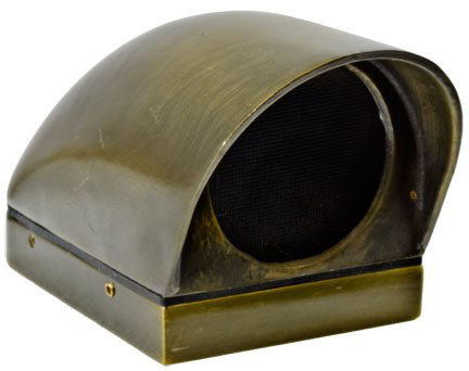 Dabmar LV73-L7-ABS Antique Brass LED 7 Watt Outdoor Step Lighting 