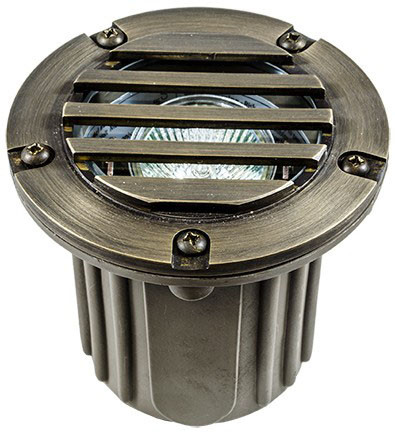 Dabmar LV346-L5-WBS Weathered Brass LED 5 Watt Well Light 