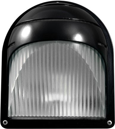 Dabmar W2970-L9-B Black LED 9 Watt Outdoor Wall Sconce Lighting 