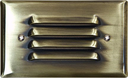Dabmar LV617-ABS Antique Brass Outdoor Step Lighting 