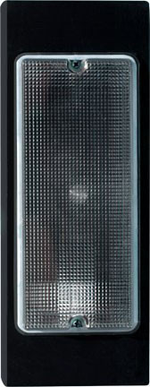 Dabmar W9300-B Black Outdoor Sconce Lighting 