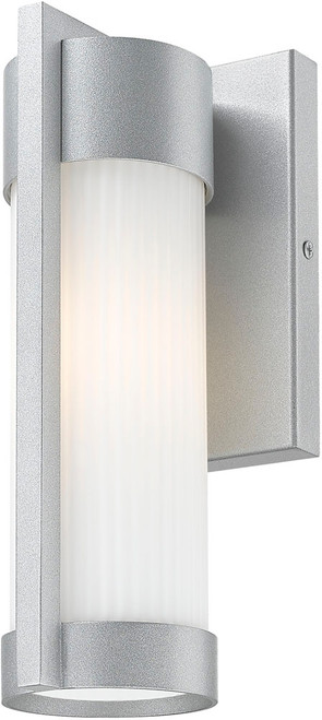 Innovations 9954-1W-SV-10-SWH Stratford Modern Silver 10.5" Outdoor Sconce Lighting 