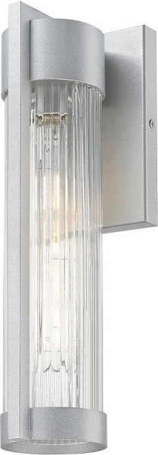 Innovations 9954-1W-SV-13-SCL Stratford Modern Silver 13.5" Exterior Sconce Lighting 