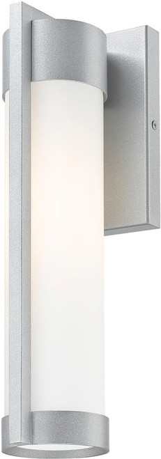 Innovations 9954-1W-SV-13-WH Stratford Modern Silver 13.5" Exterior Lamp Sconce 