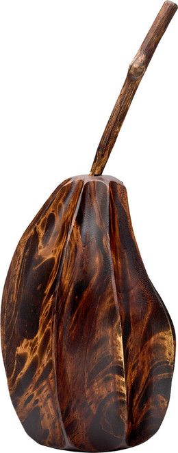 Currey & Company 1200-1111 Starfruit Marbleized Brown Object 