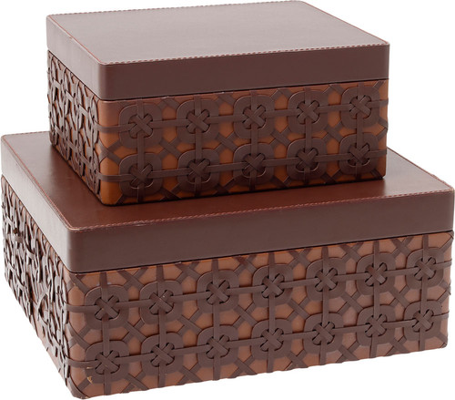 Currey & Company 1200-1147 Brayden Brown Box (set of 2) 