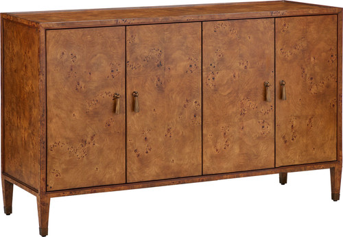 Currey & Company 3000-0340 Evie Mappa Burl Burl Credenza 
