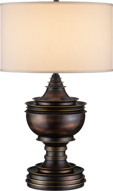 Currey & Company 6000-1096 Tribute Modern Bronze Table Lamp 