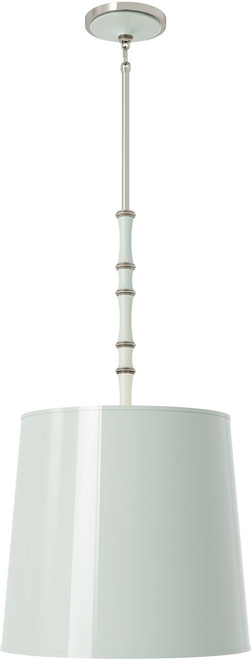 Robert Abbey CL190X Kane Modern Celadon Drum Drop Ceiling Light Fixture 