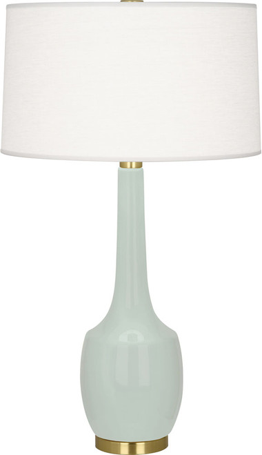 Robert Abbey CL701 Delilah Contemporary Celadon Glazed Ceramic Table Light 