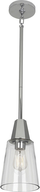 Robert Abbey C257C Wheatley Modern Polished Chrome Mini Hanging Lamp 