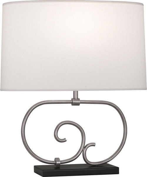 Robert Abbey D586 Chloe Modern Dark Antique Nickel Table Light 