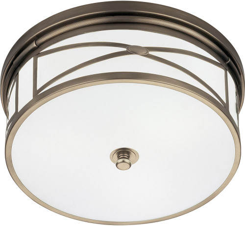 Robert Abbey D1985 Chase Modern Dark Antique Nickel Ceiling Lighting Fixture 