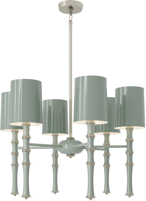 Robert Abbey CL188X Kane Modern Celadon Ceiling Chandelier 