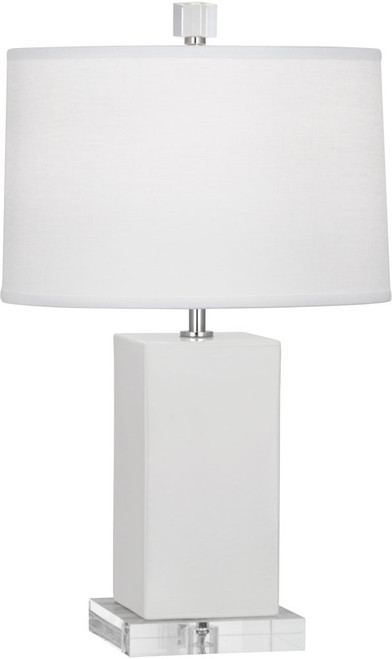 Robert Abbey LY990 Harvey Modern Lily Glazed Ceramic Lighting Table Lamp 