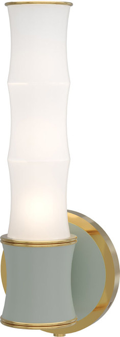 Robert Abbey MCL68 Kane Contemporary Matte Celadon LED Wall Sconce 
