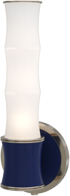 Robert Abbey MB69 Kane Contemporary Midnight Blue LED Wall Lamp 